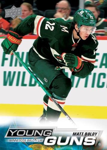 2022-23-Upper-Deck-Series-1-Hockey-Cards-Base-Young-Guns-Rookies-Matt-Boldy-RC-YG-SP